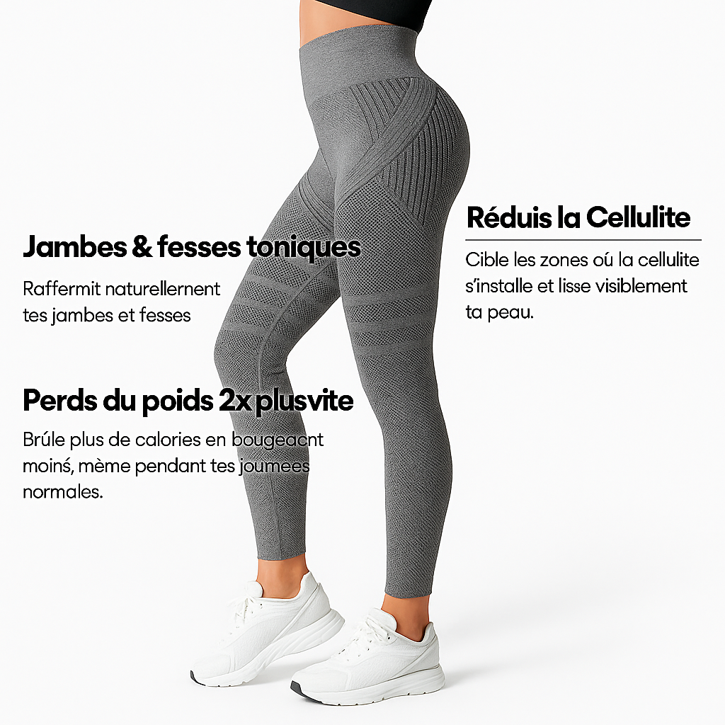 Leggings 3D - Gris