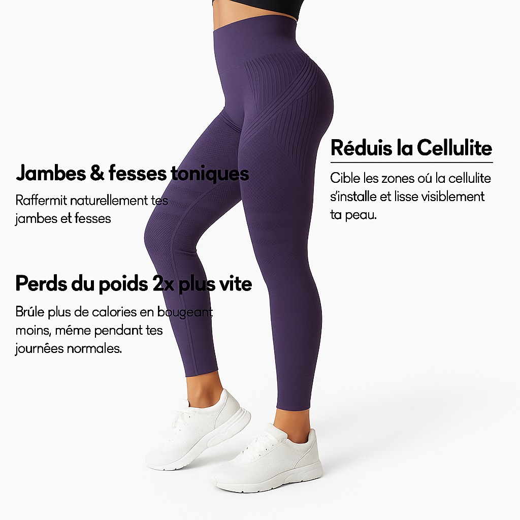 Leggings 3D - Violet