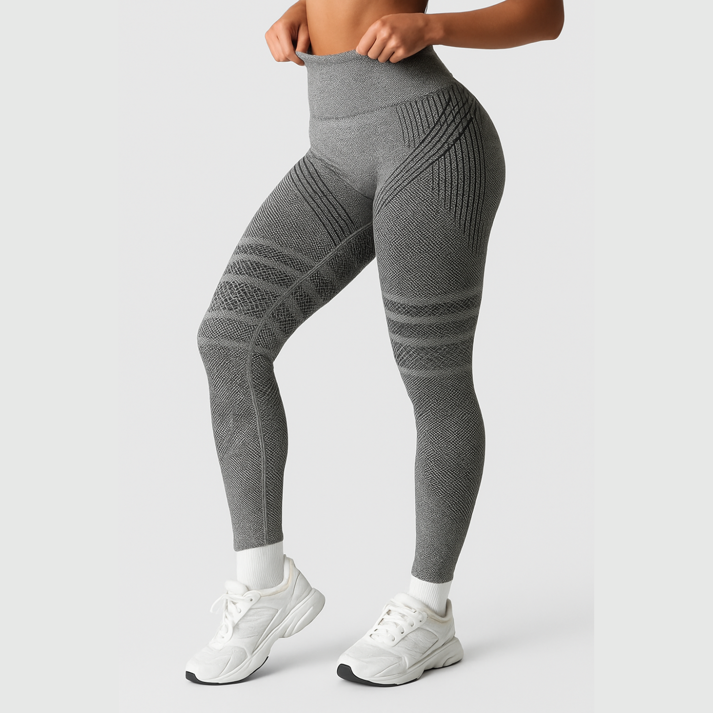 Leggings 3D - Gris